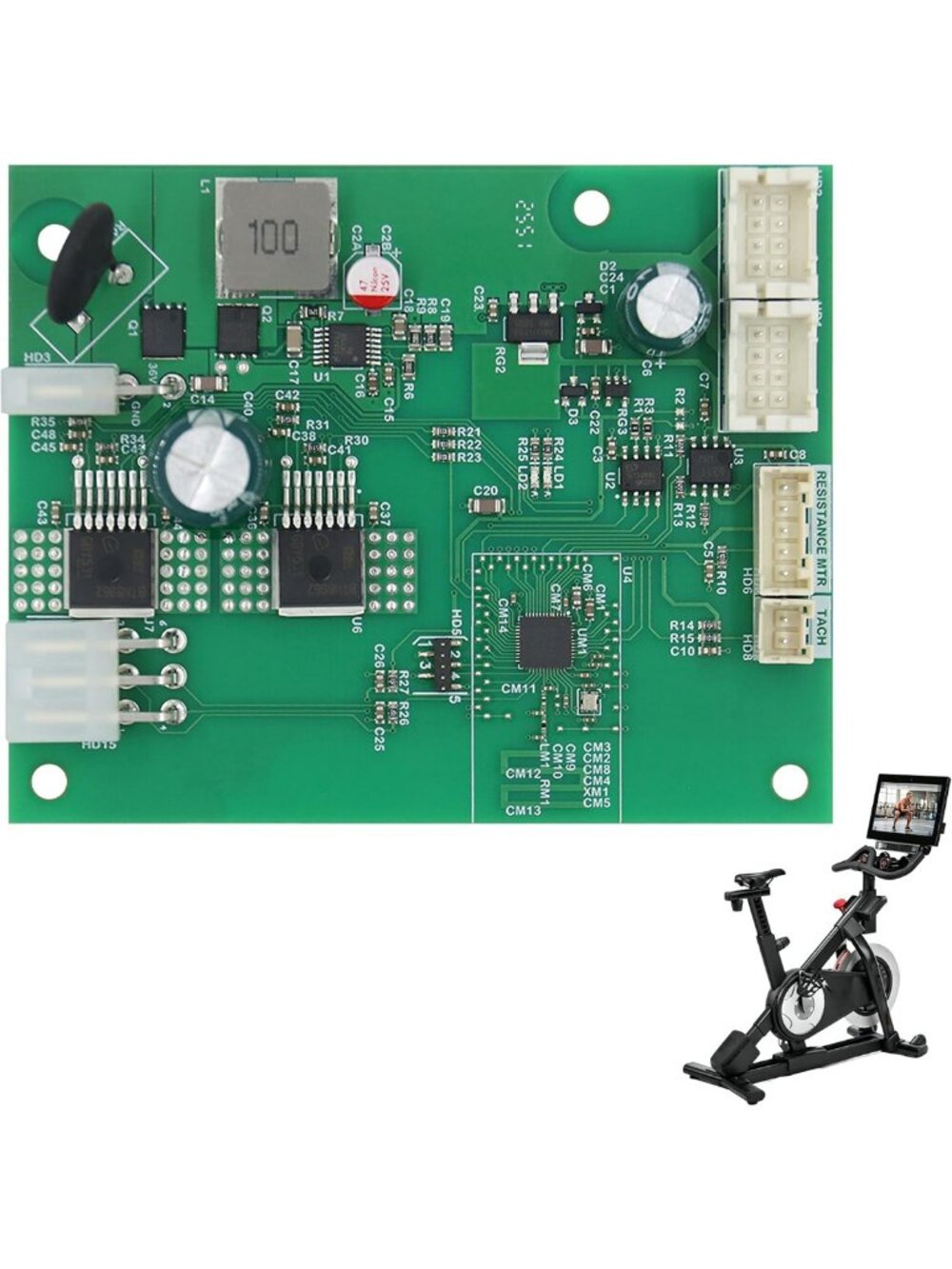 Exercise Bike Motor Control Board Replacement for NordicTrack Fitness Equipment